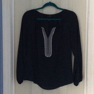 Alfani long sleeve blouse